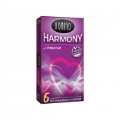 Презервативы с рёбрышками Domino Harmony - 6 шт. - Domino - купить с доставкой в Армавире