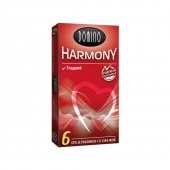 Гладкие презервативы Domino Harmony - 6 шт. - Domino - купить с доставкой в Армавире