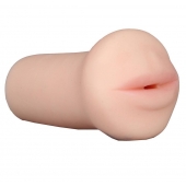 Нежный мастурбатор-ротик REALSTUFF 5INCH MASTURBATOR BJ - Dream Toys - в Армавире купить с доставкой