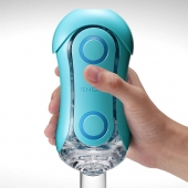Голубой мастурбатор Tenga Flip ORB Ocean - Tenga - в Армавире купить с доставкой