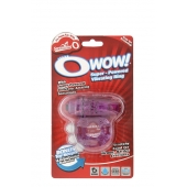 Фиолетовое эрекционное виброкольцо OWOW PURPLE - Screaming O - в Армавире купить с доставкой