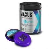 Гладкие презервативы Maxus G spot с двойной спиралью - 15 шт. - Maxus - купить с доставкой в Армавире