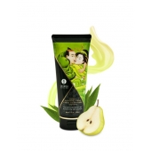 Массажный крем для тела с ароматом груши и зелёного чая Pear   Exotic Green Tea - 200 мл. - Shunga - купить с доставкой в Армавире