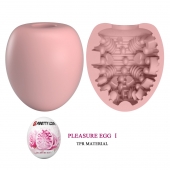 Розовый мастурбатор-яйцо Pleasure Egg I - Baile - в Армавире купить с доставкой