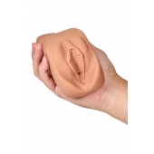 Маструбатор-вагина с вибрацией Soft   Wet Renata Realistic Tan Masturbator - Blush Novelties - в Армавире купить с доставкой