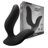 Черный вибромассажер простаты 3,5’’ Curve P-spot Massager - 12 см. - Erokay - в Армавире купить с доставкой