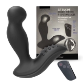 Черный вибромассажер простаты 3,5’’ Remote Control P-spot Massager - 12,5 см. - Erokay - в Армавире купить с доставкой