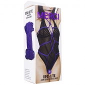 Фиолетовая верёвка для связывания и фиксации Bind Tie - 15,24 м. - Doc Johnson - купить с доставкой в Армавире