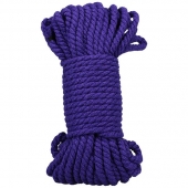 Фиолетовая верёвка для связывания и фиксации Bind Tie - 15,24 м. - Doc Johnson - купить с доставкой в Армавире