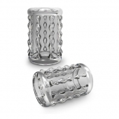 Прозрачная насадка с бороздками STAY HARD COCK SLEEVE 04 CLEAR - Blush Novelties - в Армавире купить с доставкой