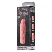 Фаллоудлинитель SUPER HERO Sex Machine - 15,5 см. - Lola Games - в Армавире купить с доставкой
