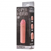 Фаллоудлинитель SUPER HERO Tempter - 16 см. - Lola Games - в Армавире купить с доставкой