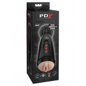 Мастурбатор-вагина с вибрацией Dirty Talk Starter Stroker - Pipedream - в Армавире купить с доставкой