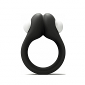 Черное эрекционное кольцо Zippy Vibrating Ring With Bullet - Adrien Lastic - в Армавире купить с доставкой