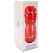 Двусторонний мастурбатор в колбе Cleo - вагина и ротик - Boys of Toys - в Армавире купить с доставкой