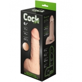 Телесный фаллоудлинитель с мошонкой Cock Next - 17 см. - LOVETOY (А-Полимер) - в Армавире купить с доставкой