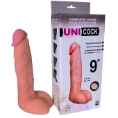 Фаллическая насадка Харнесс UNICOCK 9  - 24 см. - LOVETOY (А-Полимер) - купить с доставкой в Армавире