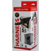 Насадка-фаллоимитатор на кожаных трусиках Harness Ultra Realistic 6,5  - 18,5 см. - LOVETOY (А-Полимер) - купить с доставкой в Армавире