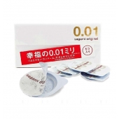 Супер тонкие презервативы Sagami Original 0.01 - 5 шт. - Sagami - купить с доставкой в Армавире