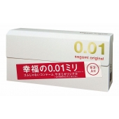 Супер тонкие презервативы Sagami Original 0.01 - 5 шт. - Sagami - купить с доставкой в Армавире