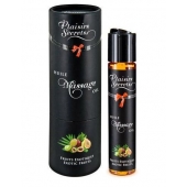 Массажное масло с ароматом экзотических фруктов Huile de Massage Gourmande Fruits Exotiques - 59 мл. - Plaisir Secret - купить с доставкой в Армавире