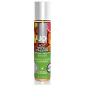 Смазка с ароматом тропических фруктов JO Flavored Tropical Passion - 30 мл. - System JO - купить с доставкой в Армавире