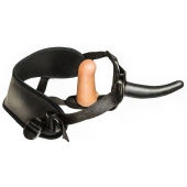 Женский страпон с вагинальной пробкой Woman Strap - 12 см. - LOVETOY (А-Полимер) - купить с доставкой в Армавире