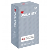 Презервативы с точками Unilatex Dotted - 12 шт. + 3 шт. в подарок - Unilatex - купить с доставкой в Армавире