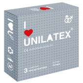 Презервативы с точками Unilatex Dotted - 3 шт. - Unilatex - купить с доставкой в Армавире