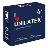 Ультрапрочные презервативы Unilatex Extra Strong - 3 шт. - Unilatex - купить с доставкой в Армавире