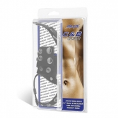Утяжка на пенис и мошонку Cock Ring With 1.5  Ball Stretcher And Optional Weight Ring - BlueLine - купить с доставкой в Армавире