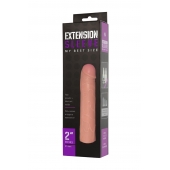 Насадка-удлинитель Extension sleeve телесного цвета - 18,5 см. - Sitabella - в Армавире купить с доставкой