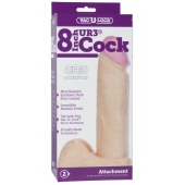Ультрареалистичная насадка для трусиков Vac-U-Lock 8  ULTRASKYN Cock - 20,57 см. - Doc Johnson - купить с доставкой в Армавире