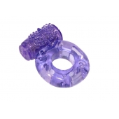 Фиолетовое эрекционное кольцо с вибрацией Rings Axle-pin - Lola Games - в Армавире купить с доставкой