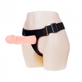 Телесный фаллоимитатор на трусиках Jessica Strap-On - 15,5 см. - Baile - купить с доставкой в Армавире