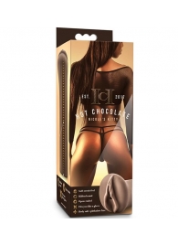 Коричневый мастубратор-вагина Nicole s Kitty - Blush Novelties - в Армавире купить с доставкой