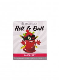 Стимулирующий презерватив-насадка Roll   Ball Raspberry - Sitabella - купить с доставкой в Армавире