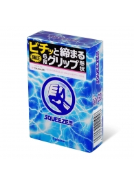 Презервативы Sagami Squeeze волнистой формы - 5 шт. - Sagami - купить с доставкой в Армавире