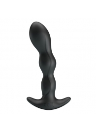 Черный анальный стимулятор простаты с вибрацией Special Anal Massager - 14,5 см. - Baile - в Армавире купить с доставкой