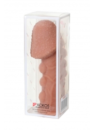 Насадка на фаллос с пузыриками, венками и ребристостью KOKOS Extreme Sleeve 09 - 12,7 см. - KOKOS - в Армавире купить с доставкой
