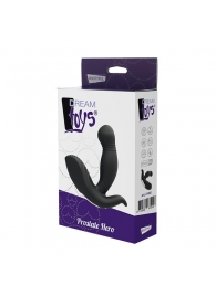 Черный вибромассажер простаты PROSTATE HERO - Dream Toys - в Армавире купить с доставкой