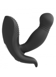 Черный вибромассажер простаты PROSTATE HERO - Dream Toys - в Армавире купить с доставкой