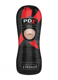 Мастурбатор-ротик Vibrating Oral Stroker - Pipedream - в Армавире купить с доставкой