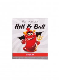 Стимулирующий презерватив-насадка Roll   Ball Cherry - Sitabella - купить с доставкой в Армавире
