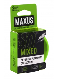 Презервативы в железном кейсе MAXUS Mixed - 3 шт. - Maxus - купить с доставкой в Армавире