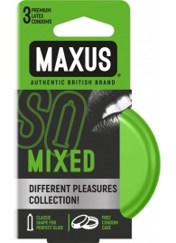 Презервативы в железном кейсе MAXUS Mixed - 3 шт. - Maxus - купить с доставкой в Армавире