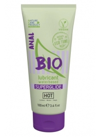Интимный увлажняющий анальный гель BIO SuperGlide - 100 мл. - HOT - купить с доставкой в Армавире