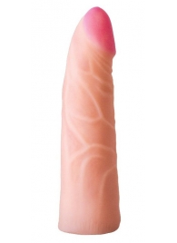Фаллическая насадка на трусики харнесс - 17,5 см. - LOVETOY (А-Полимер) - купить с доставкой в Армавире