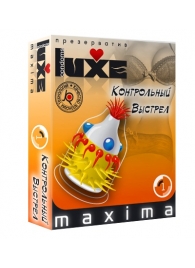 Презерватив LUXE Maxima  Контрольный Выстрел  - 1 шт. - Luxe - купить с доставкой в Армавире