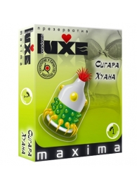 Презерватив LUXE Maxima  Сигара Хуана  - 1 шт. - Luxe - купить с доставкой в Армавире
